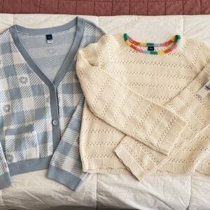 Girls Old Navy spring sweaters